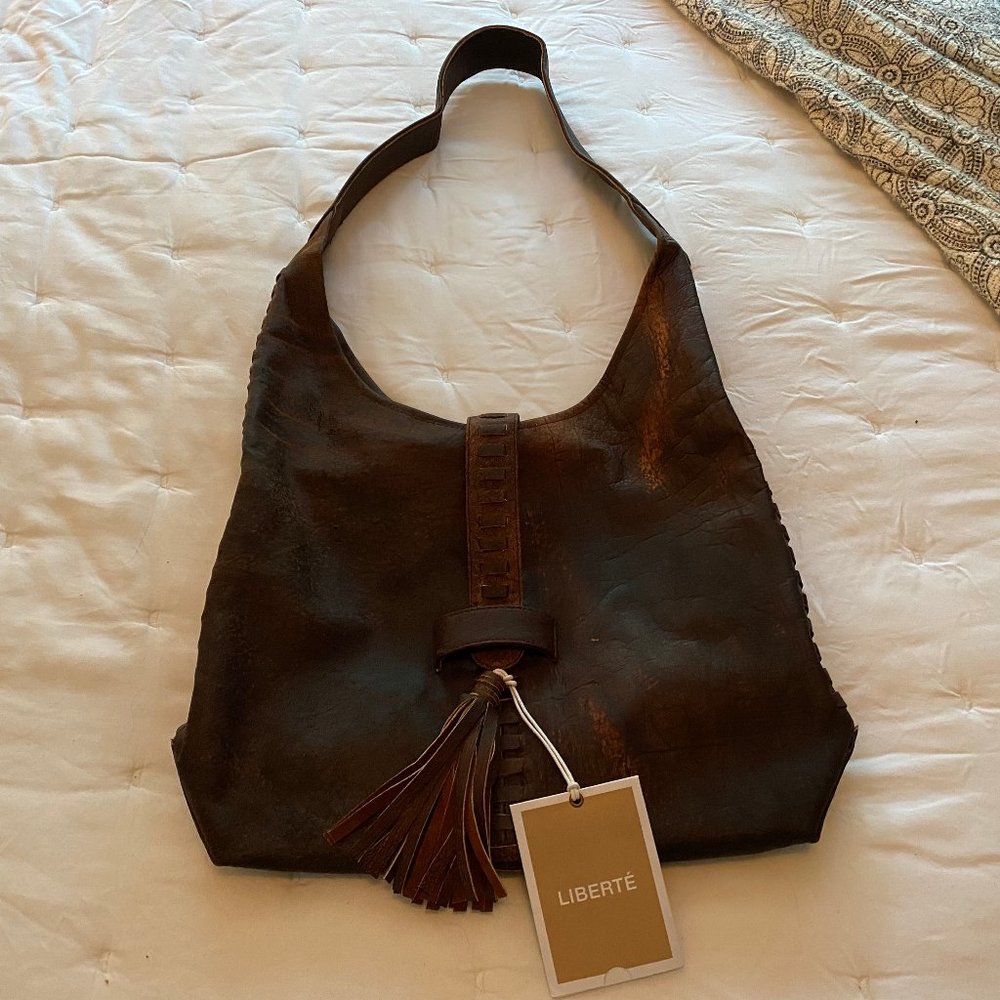 Liberte Leather Hobo Bag